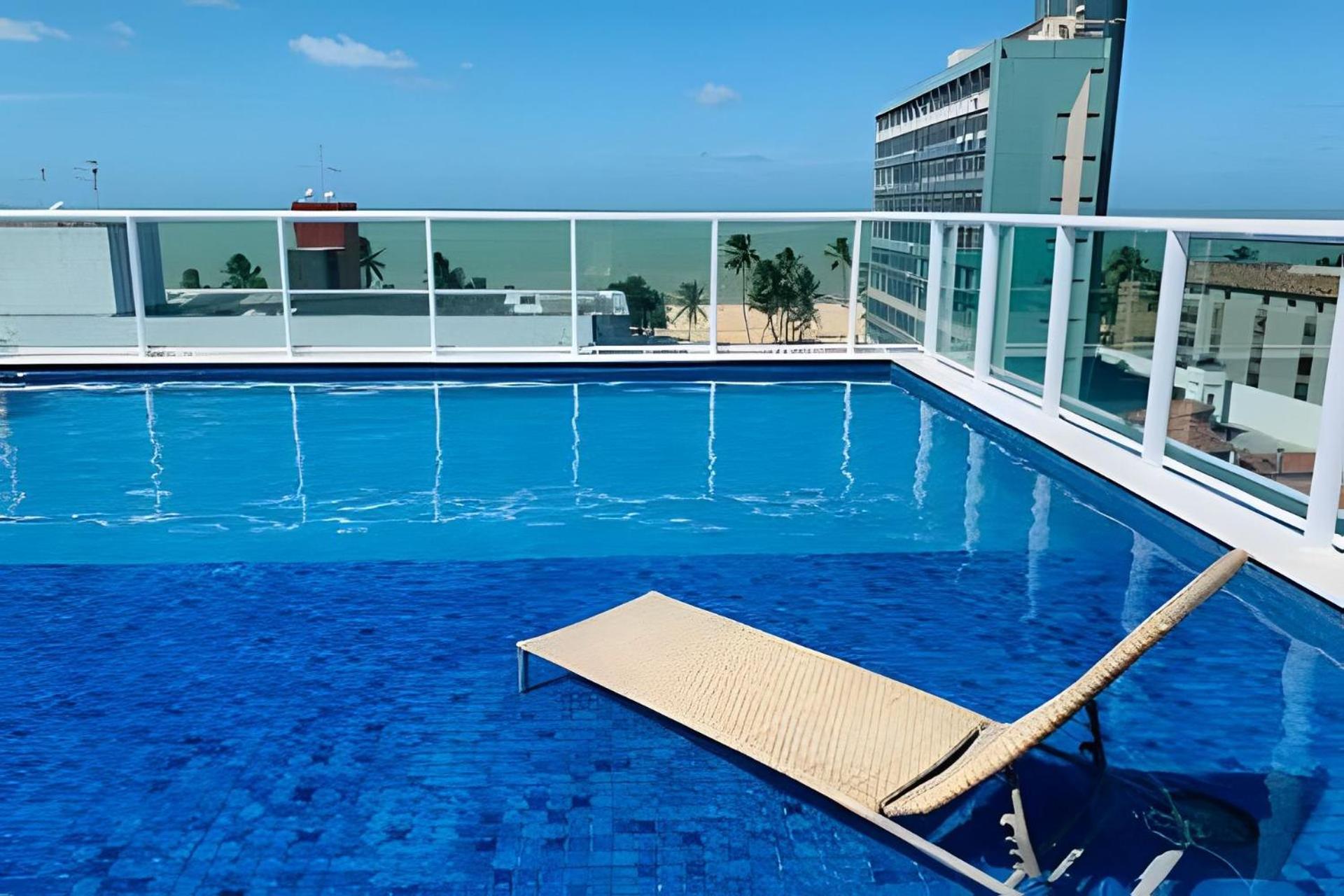 Apartmán Apto Com Piscina Rooftop Em Cabo Branco. João Pessoa Exteriér fotografie